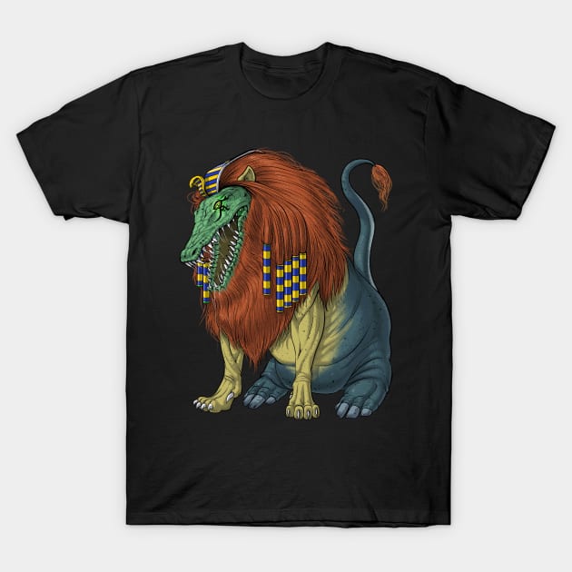 Ancient Egyptian Mythology Ammit T-Shirt by underheaven